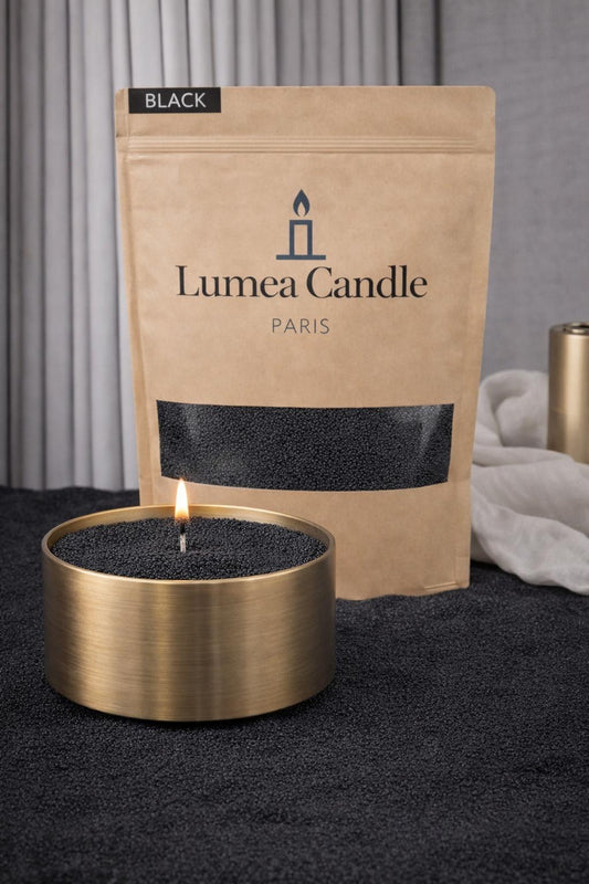 Bougie non parfumée - Noir