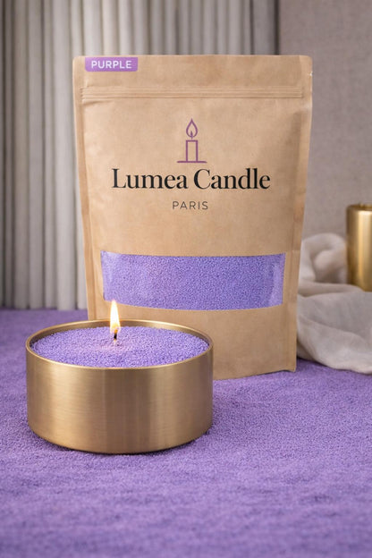Bougie non parfumée - Violet