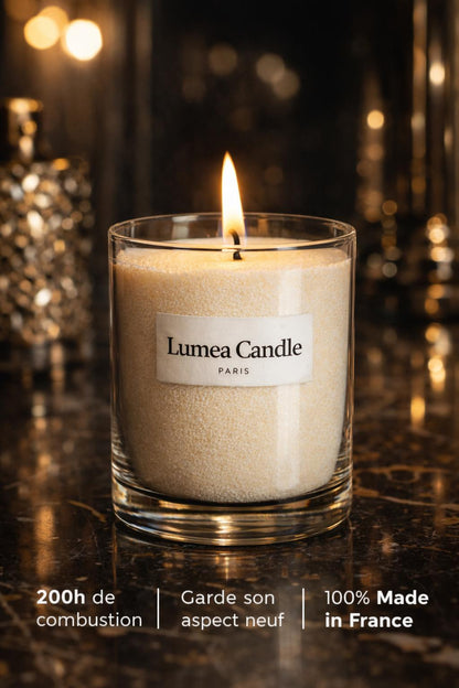 Bougie non parfumée - Jaune